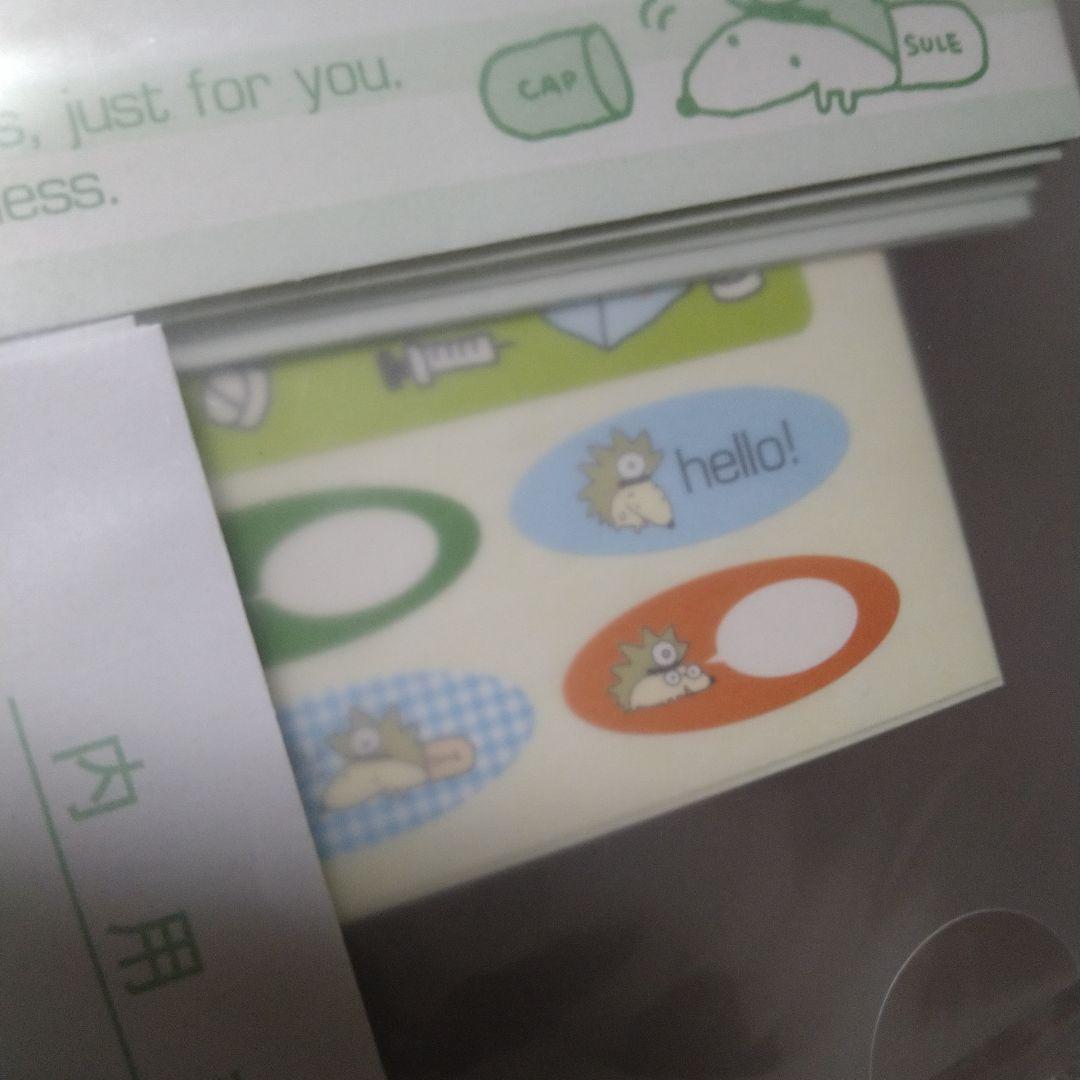 希少 フェリシモ 平成レトロ メモ帳 シール ファンシー文具 ゴマちゃん レター