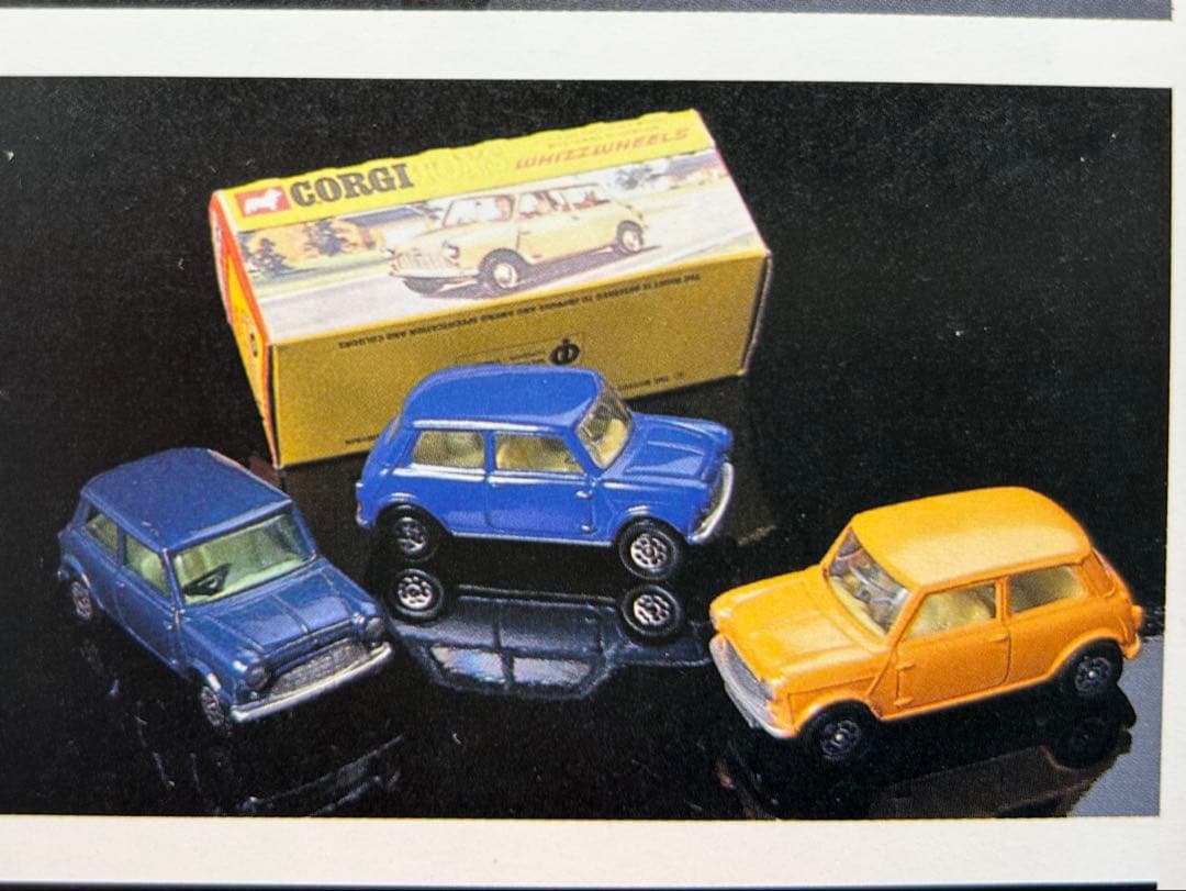 レア！CORGI コーギミニクーパーNo.204 ミニカー青