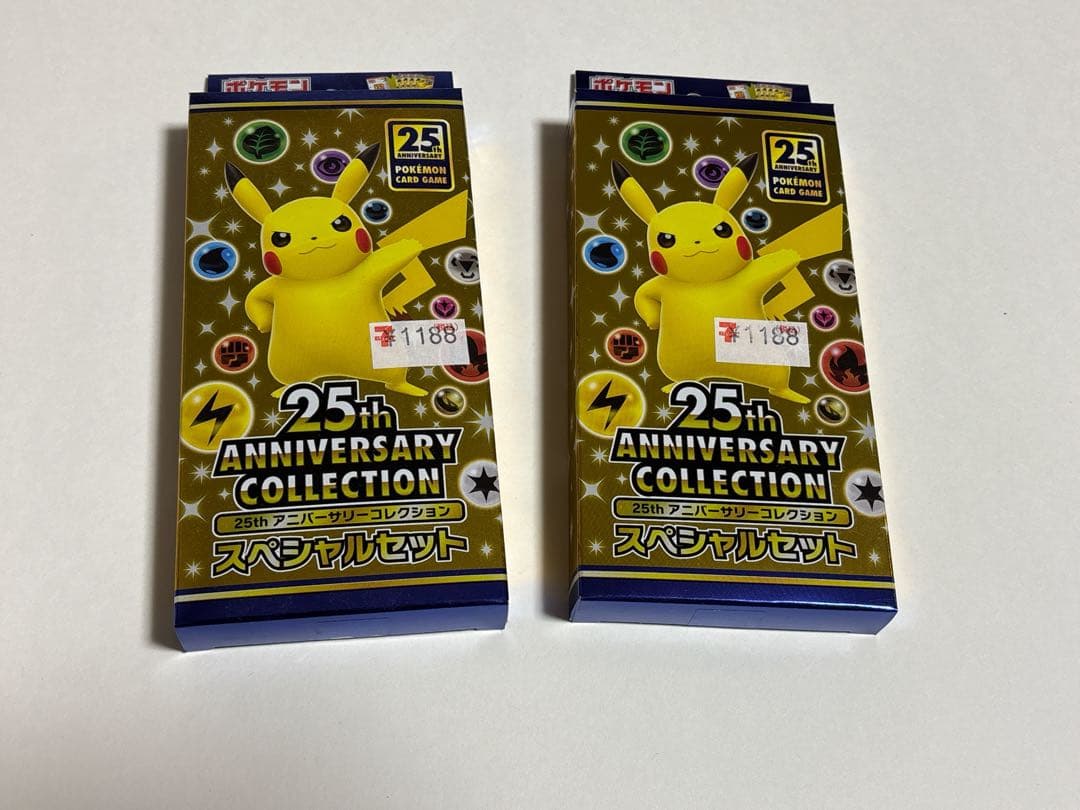 25th anniversary collection boxとスペシャルセット Japanese Pokémon