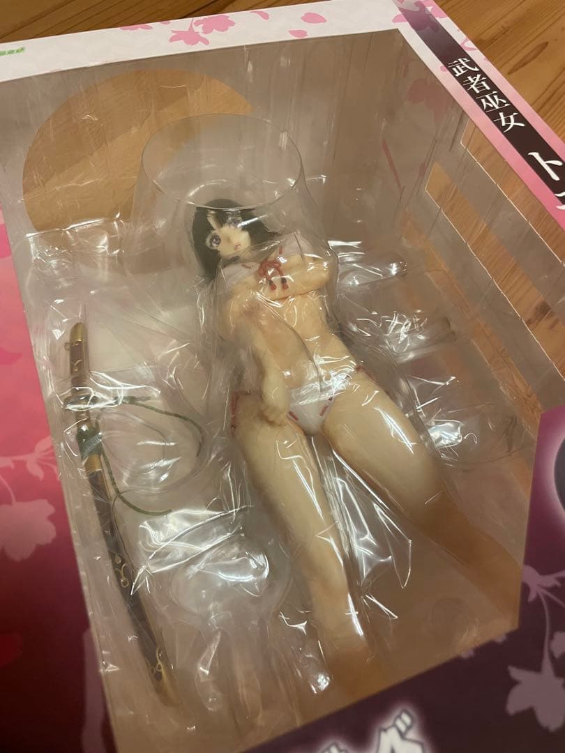 △クイーンズブレイド 美しき闘士たち 武者 巫女 トモエ 1/6サイズフィギュア