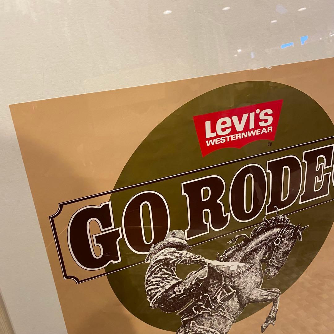 80s リーバイス 販促ポスター ヴィンテージ 額装品 コレクション