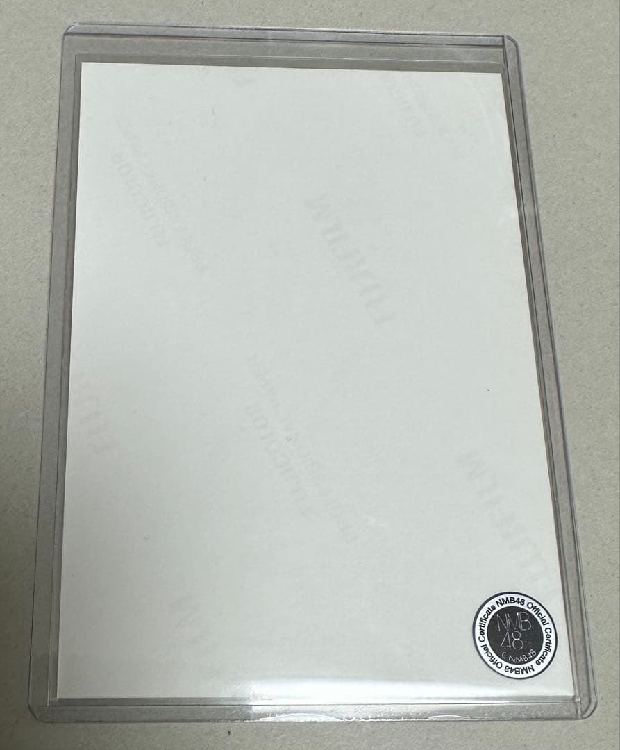 NMB48 新澤菜央 直筆 サイン 生写真 ① - メルカリ