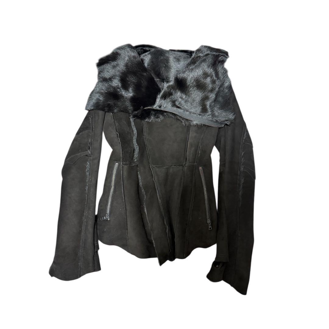 Buffalo Bobs変形 ムートンレザージャケットarchive ekam系 - メルカリ