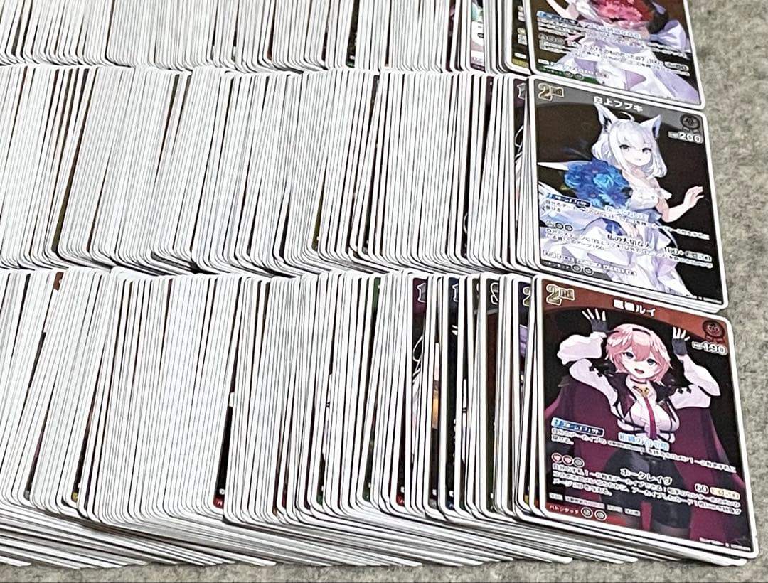 ホロライブカードゲーム R 1200枚 まとめ売り r ホロカ レア キラ