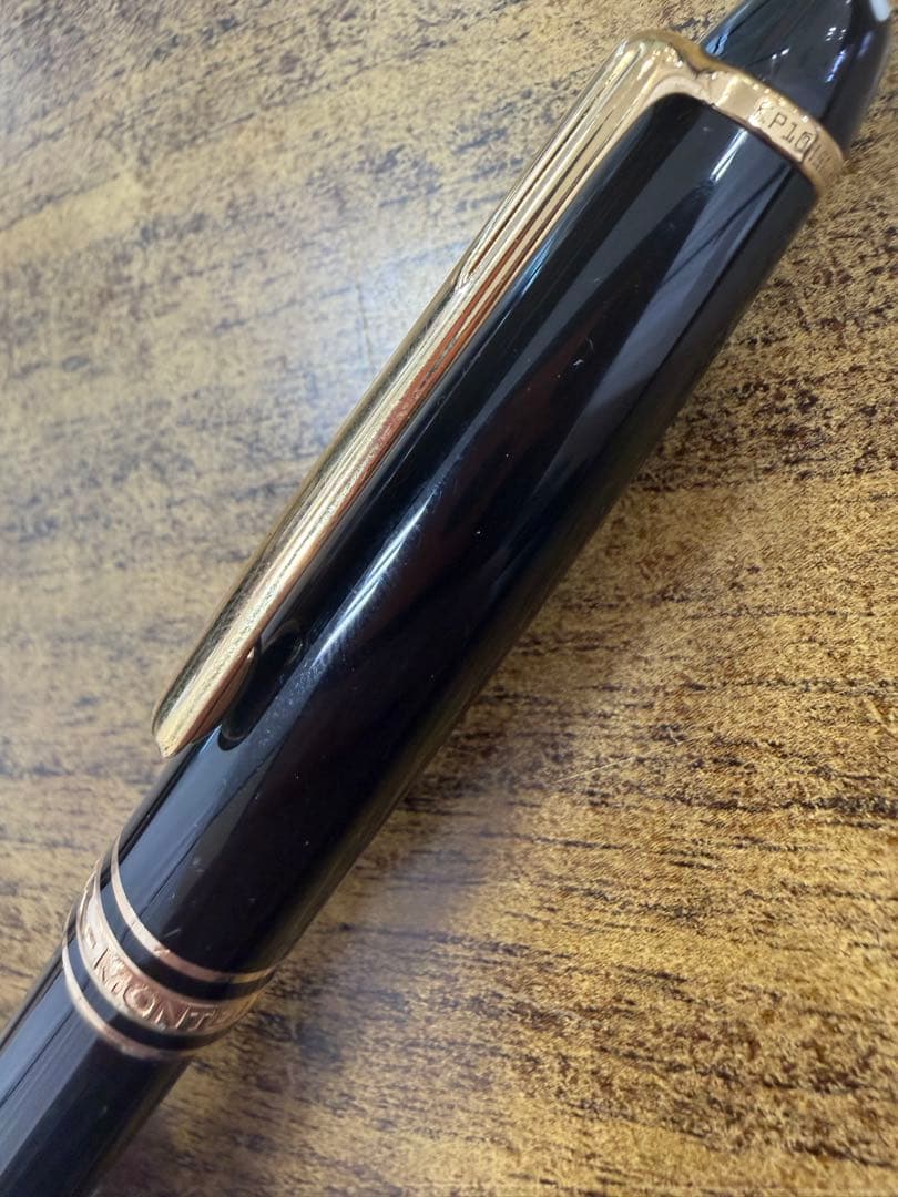 美品 MONTBLANC マイスターシュテュック ゴールドライン　芯なし