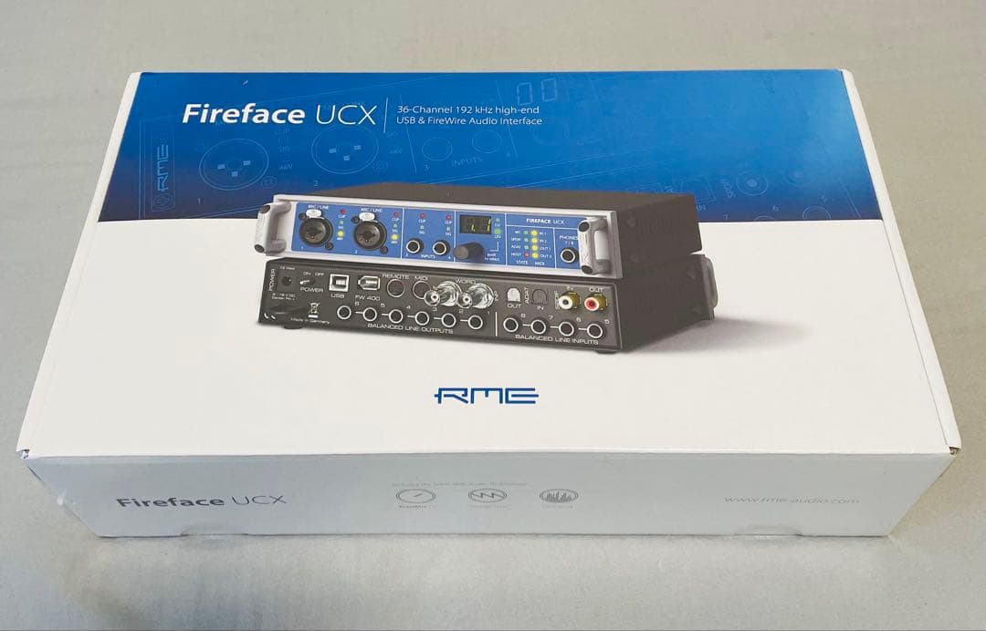 【新品未開封】RME Fireface UCX オーディオインターフェース Amazon.co.jp: RME USB FireWire オーディオインターフェイス Fireface