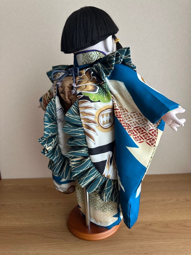 市松人形☆京人形細工司 伊東久重☆可愛い前掛け