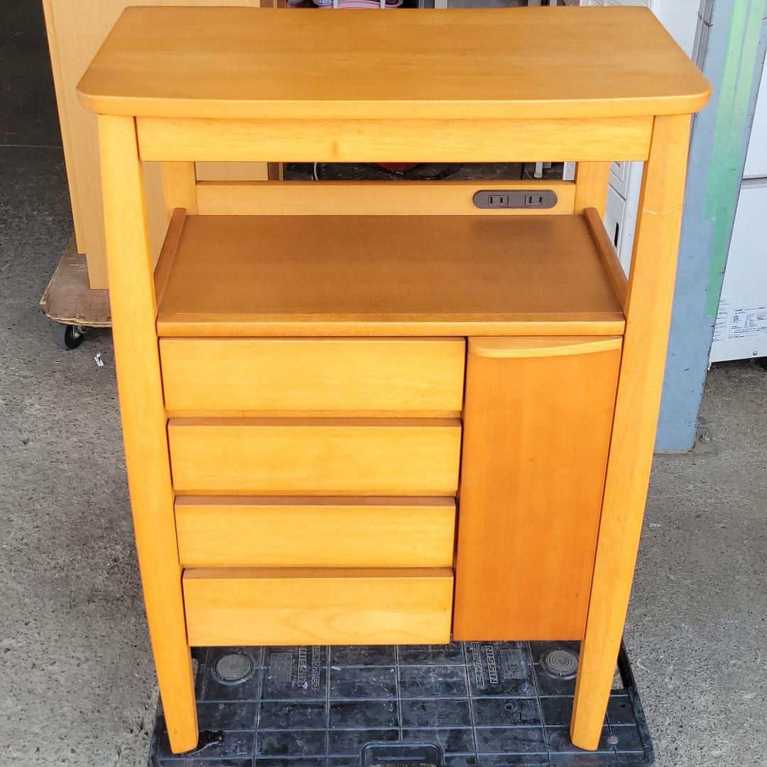 maruni マルニ木工 電話台 FAX台 キャビネット 収納付き 幅61cm maruni マルニ木工 電話台 FAX台 キャビネット 収納付き 幅61cm maruni