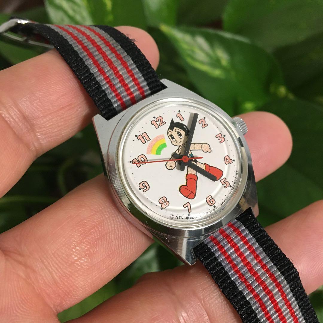 希少レトロ鉄腕アトム腕時計（手巻き）