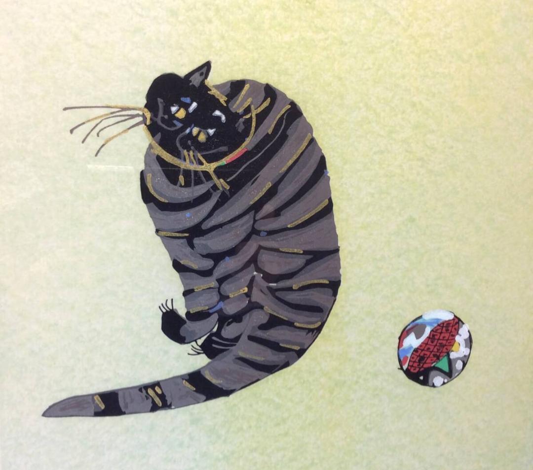 美品 フジ子・ヘミング 「猫十態 クリコ」直筆サイン・限定6番/200部