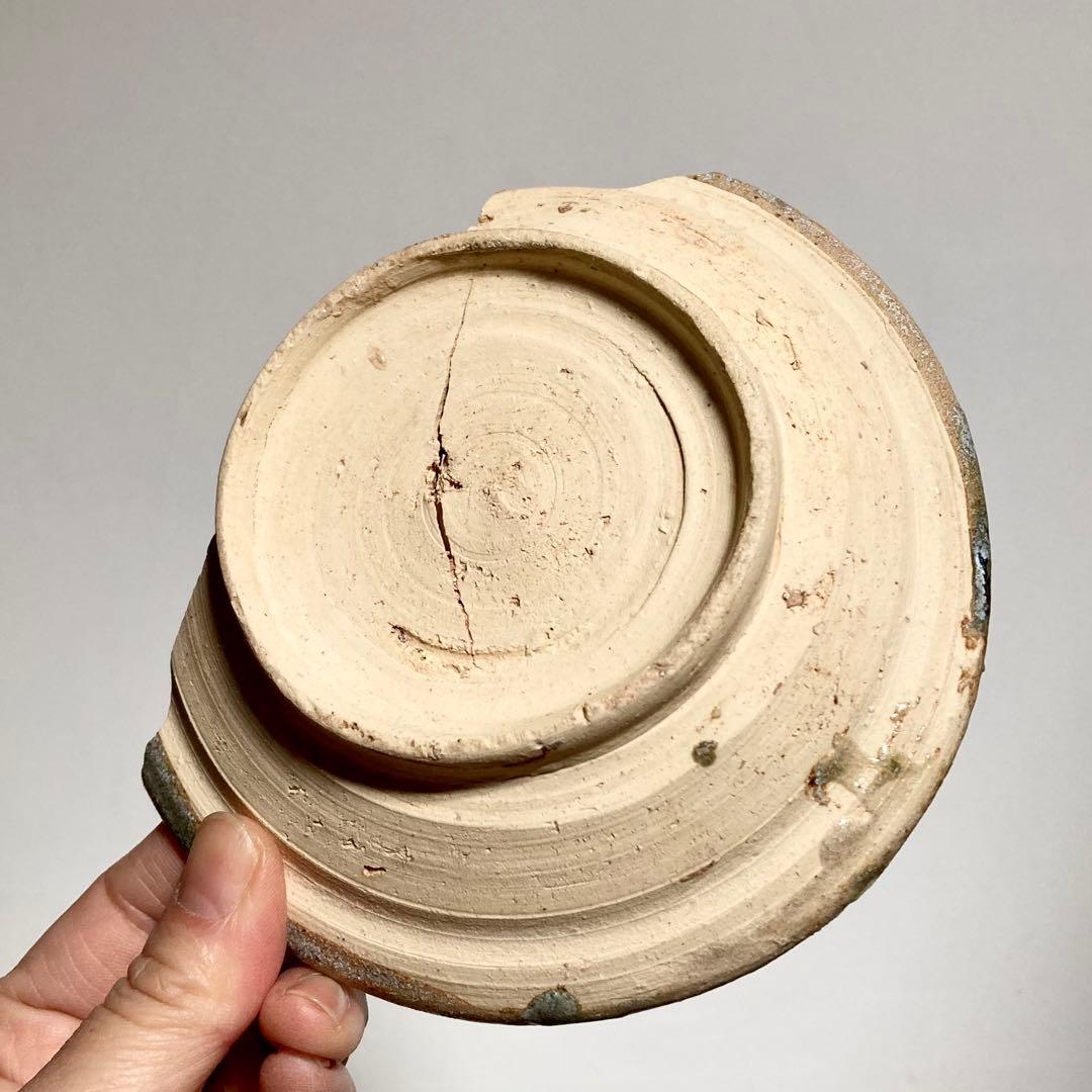 志野織部陶片 菊花 桃山 - メルカリ