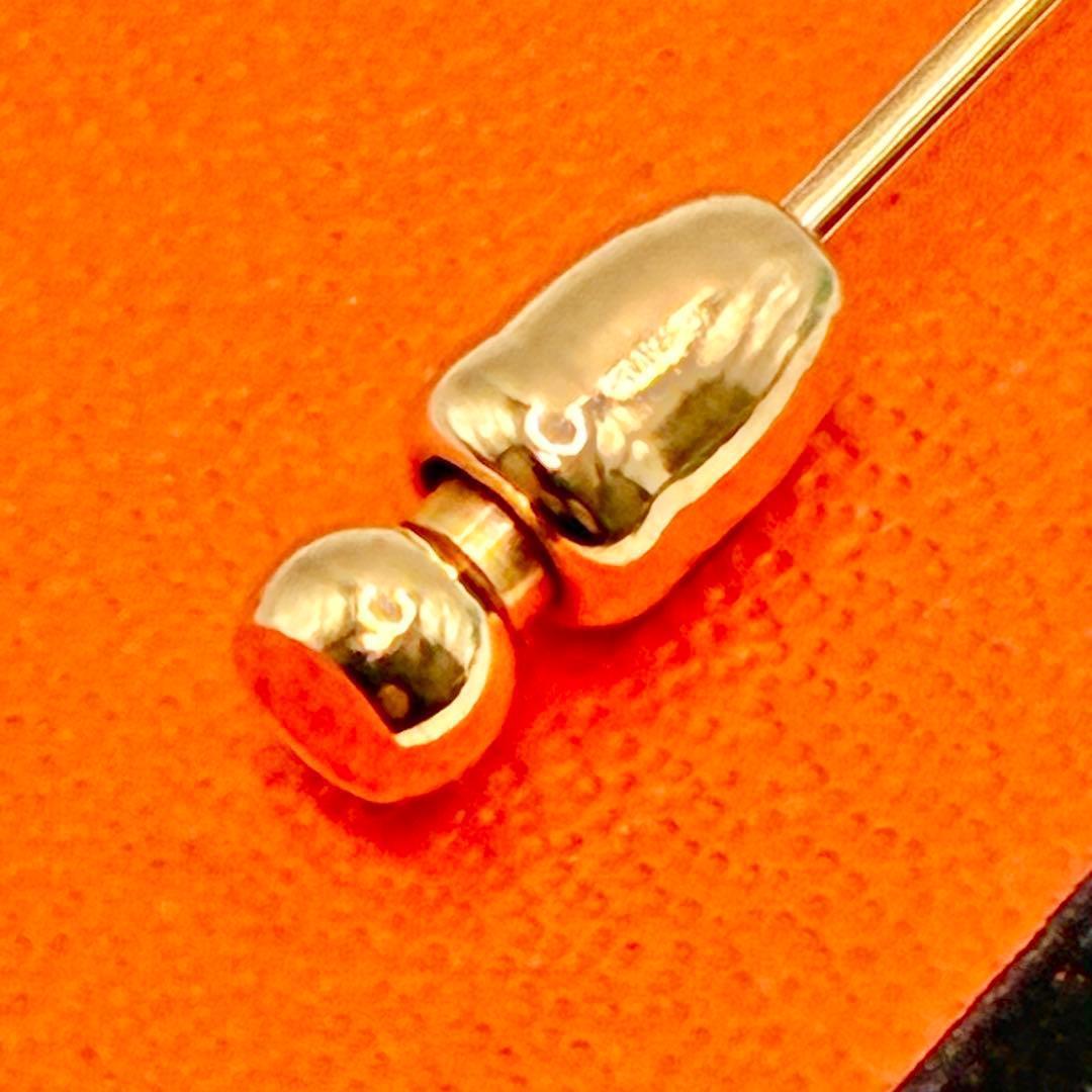 極美品】HERMES エルメス コロゾ ピンブローチ 馬 ゴールド 箱付き