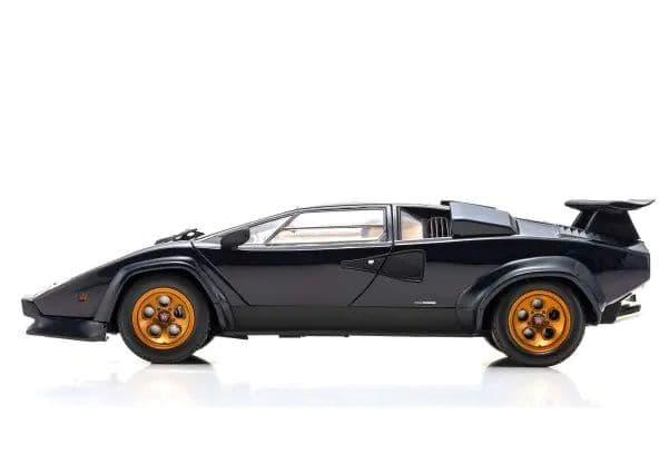 専用品≫美品　京商カウンタック　ウォルターウルフ　ダークブルー　1/18