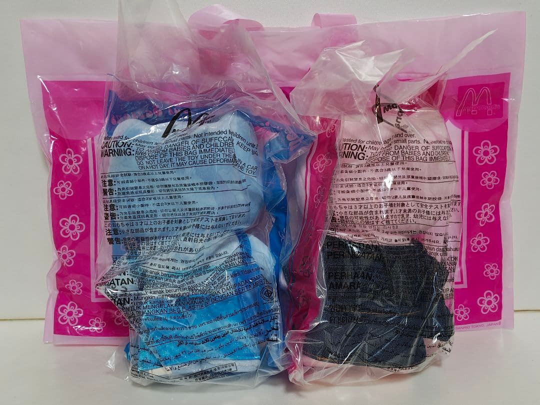 2000年品 完全未開封キティ＆ダニエル マクドナルド限定 4ペア