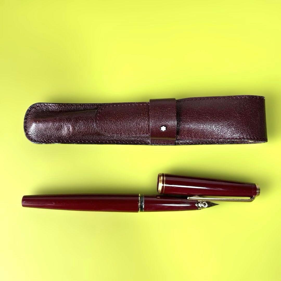 【F】貴重！モンブラン　高級万年筆 14K MONTBLANC ペン先14金