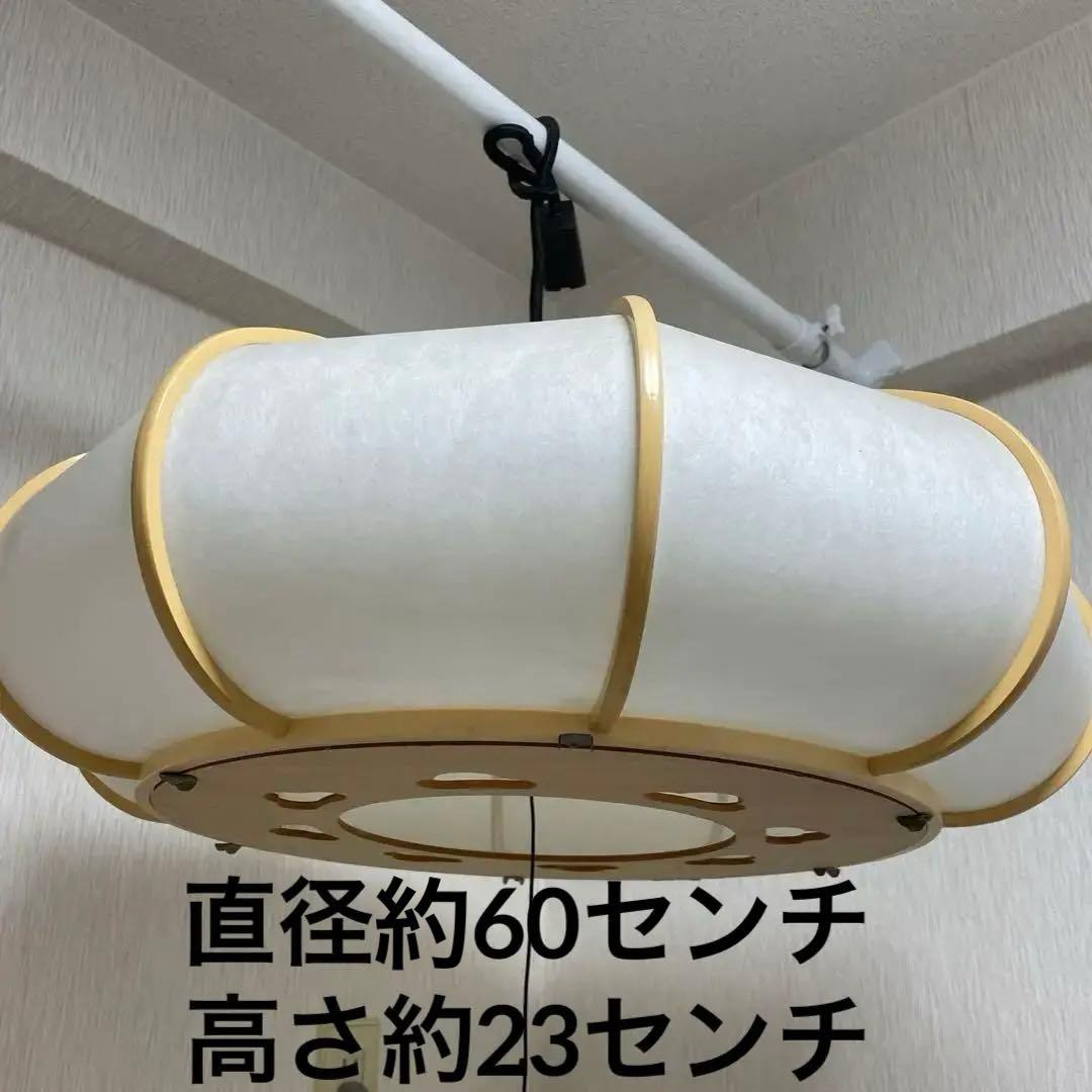 昭和レトロ和風ペンダント蛍光灯 大型直径60cm ナショナル松下電工