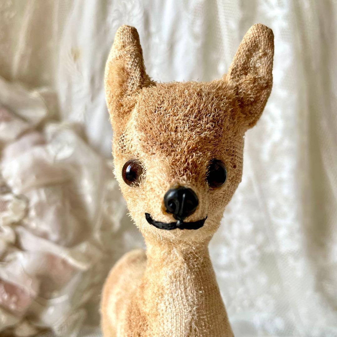 バンビぬいぐるみ 小鹿 子鹿 フランスアンティーク ドイツヴィンテージ