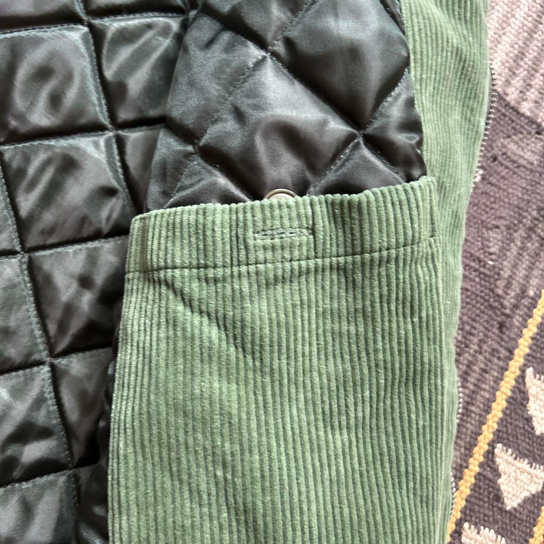 SCHOTT ショット コーデュロイスイングトップジャケット 2XL グリーン