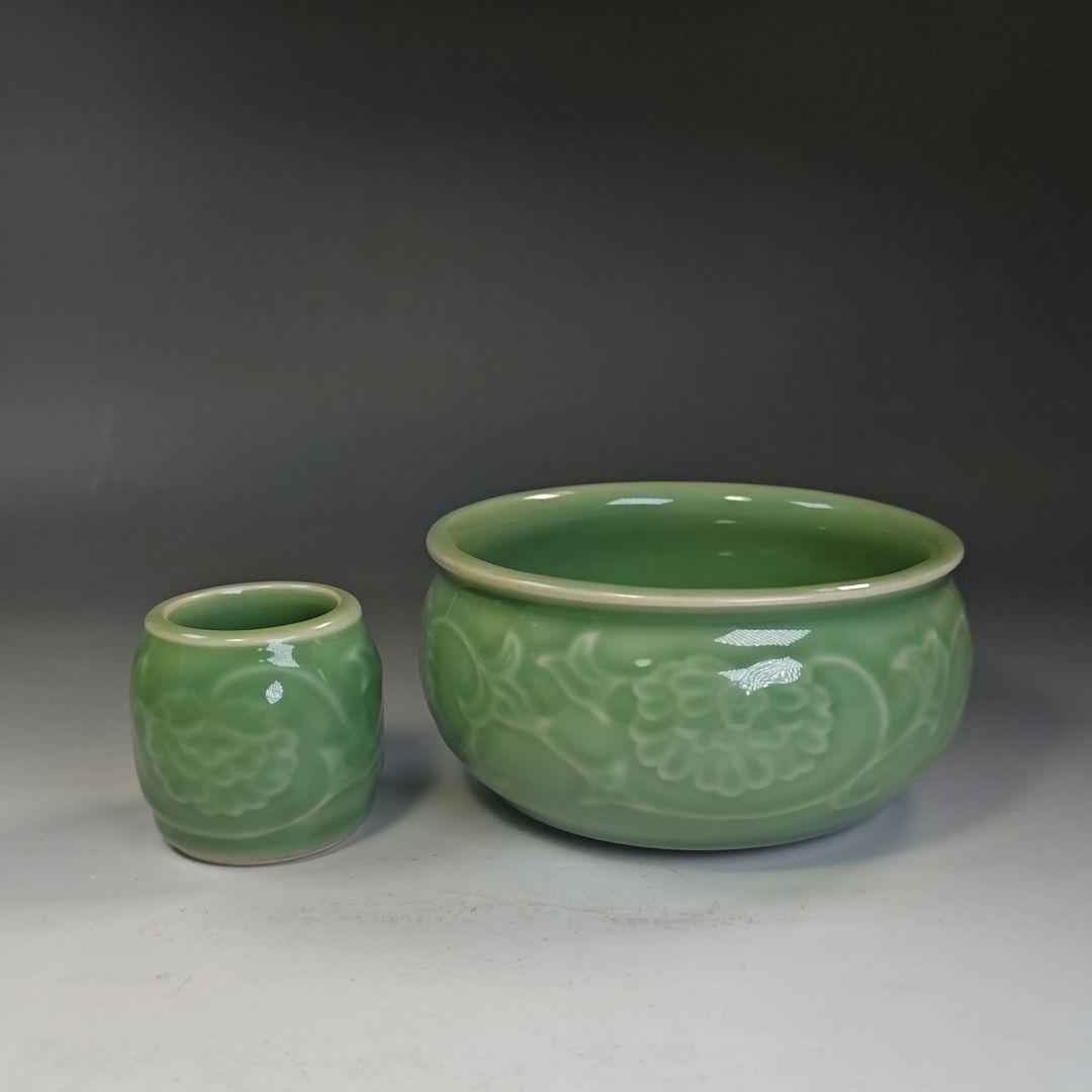 イ890 皆具『平安 手塚祥堂』『天竜寺唐草文 台子 皆具 共