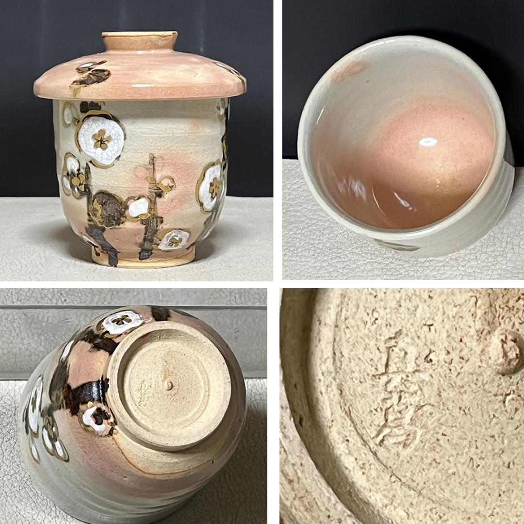 真葛香斎 絵変わり 小吸物碗 五客 共箱 向付 懐石道具 茶道具【k3574