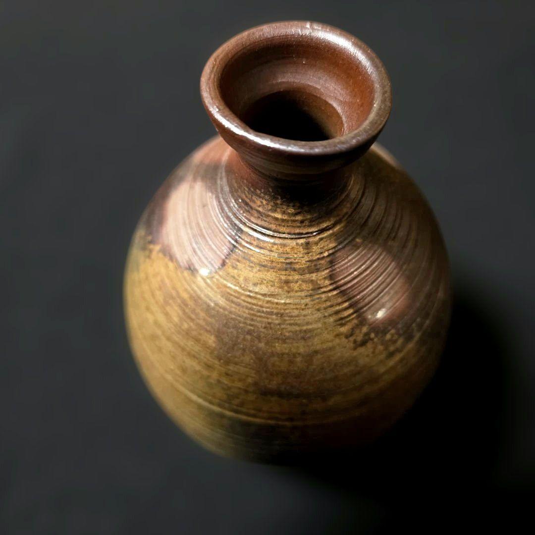 備前焼 若宮窯 太田富夫 糸目 徳利 - メルカリ