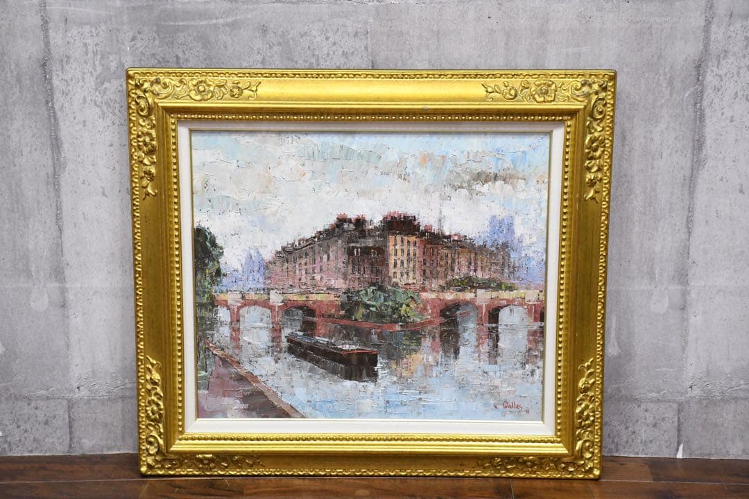 真作/西村秀岳/孤村新藹/こそんしんあい/新緑田家図/掛軸/名家伝来/AE-33