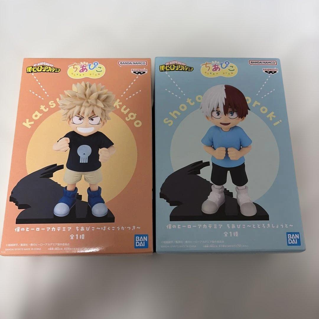 僕のヒーローアカデミア ちあぴこ 爆豪勝己 轟焦凍 フィギュア - メルカリ