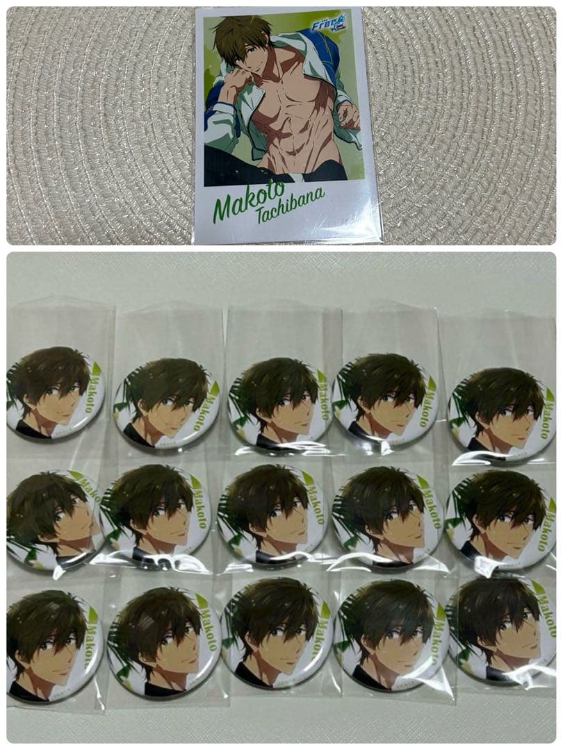 Free! -Eternal Summer- 岩鳶 缶バッジセット