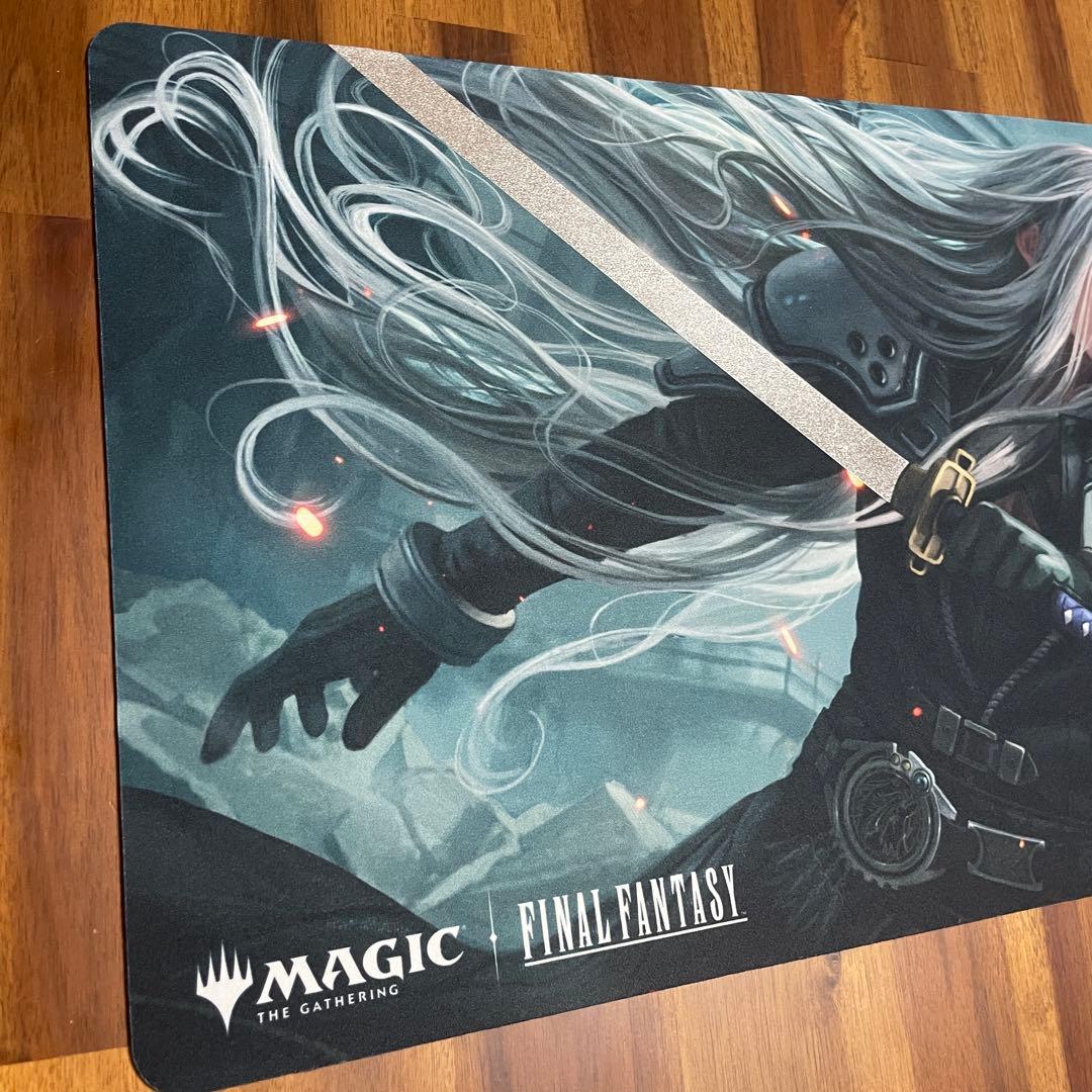 箔押しプレイマット 威名のソルジャー、セフィロス FINAL FANTASYの