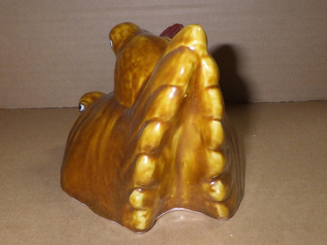 新品 浅倉五十吉 九谷焼 慈愛 干支 酉 鶏 共箱 陶製置物 フィギュリン