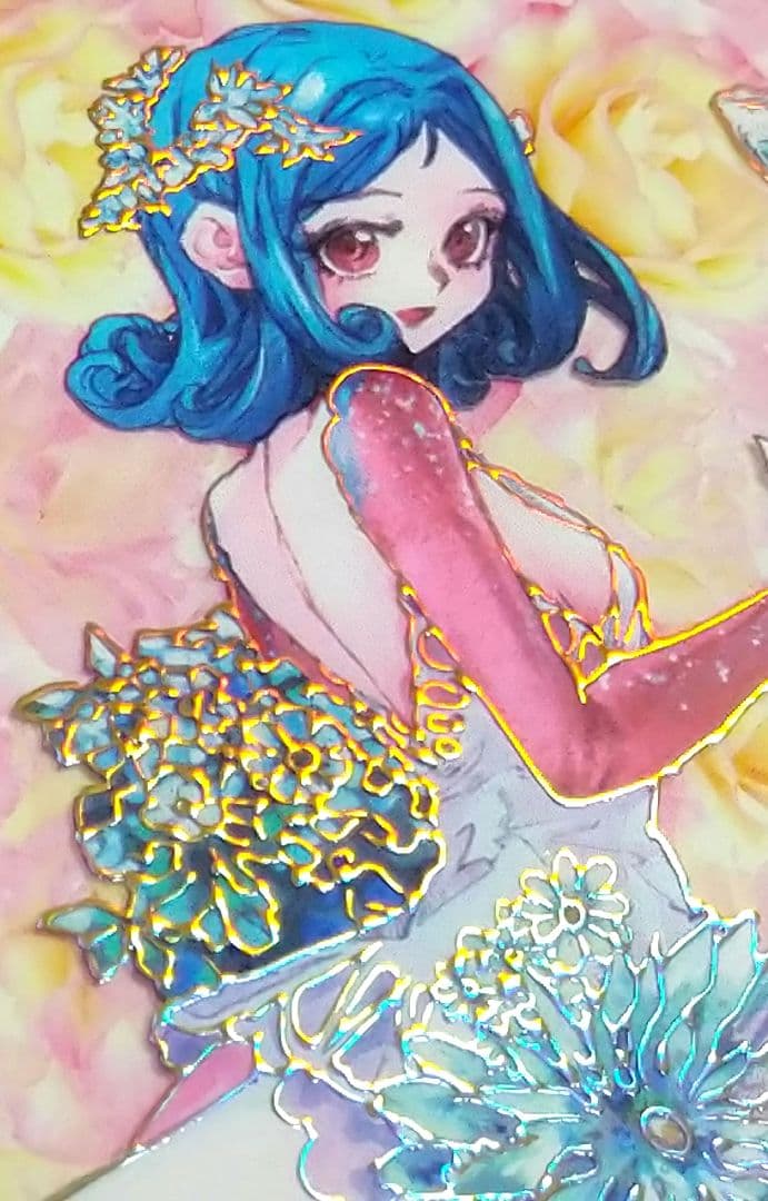 J426＃天使酿制(镭射金)李富贵切り売り海外人物マステ女の子