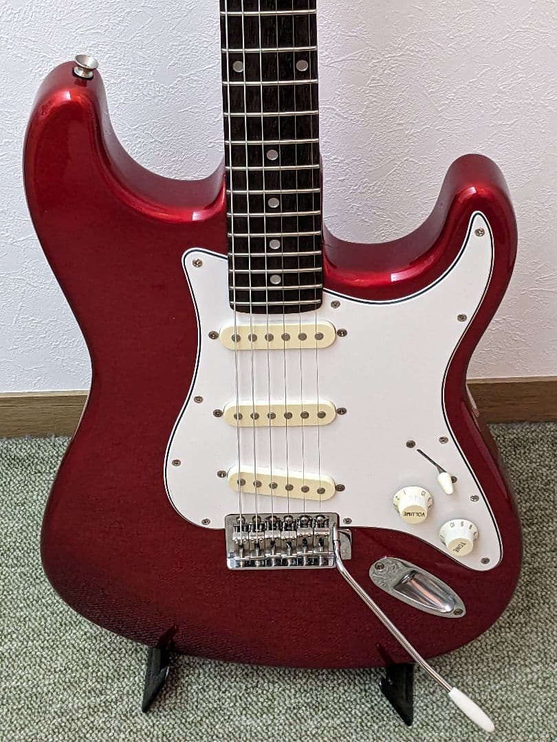 バッカス Bacchus エレキギター レッド 赤 BST-250R CAR