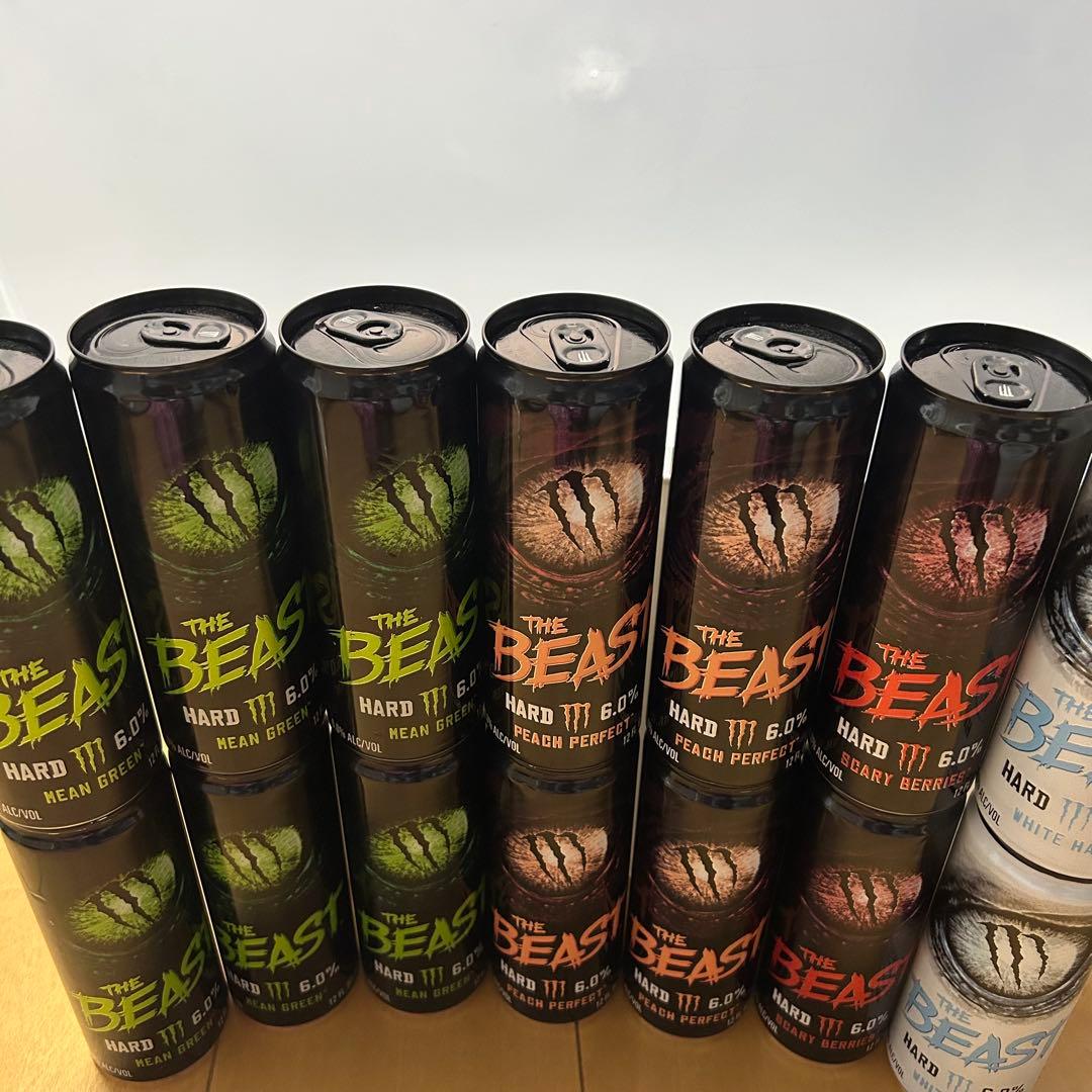 THE BEAST モンスターザビースト 14本 モンスターエナジー 食品・飲料