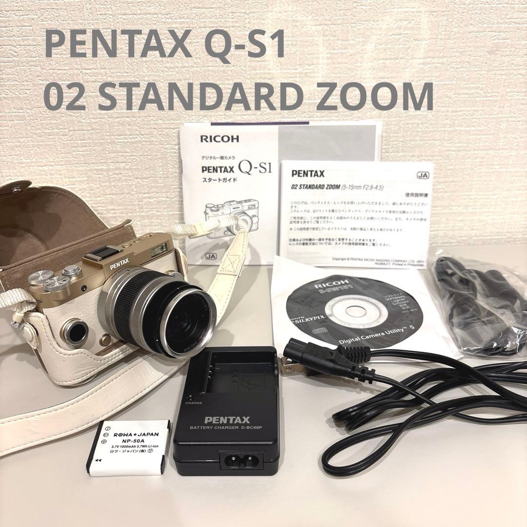 RICOH PENTAX Q-S1 ミラーレスカメラレンズ4本セット PENTAX Q-S1 レンズ4