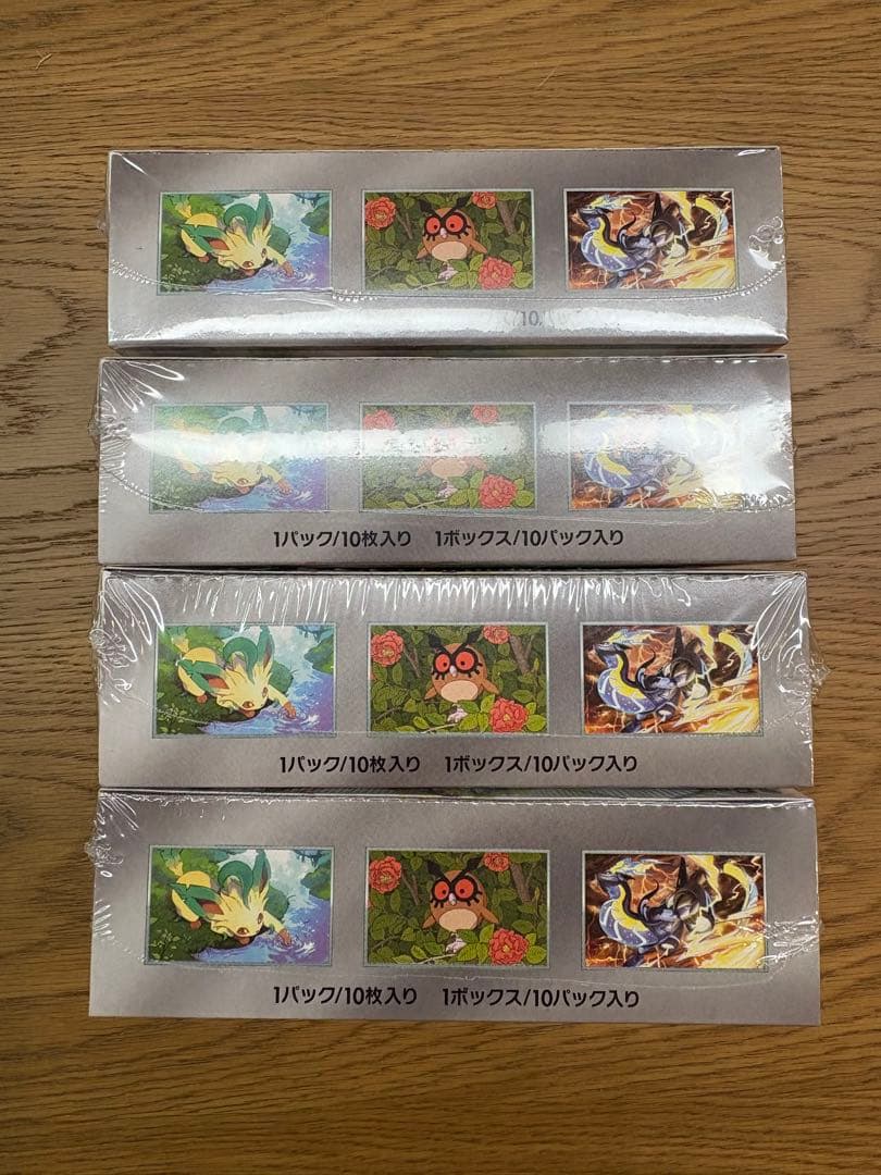 テラスタルフェスexシュリンク付き4BOX