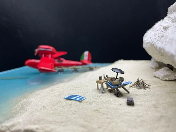 ポルコ の隠れ家ポルコ のアジトジオラマ