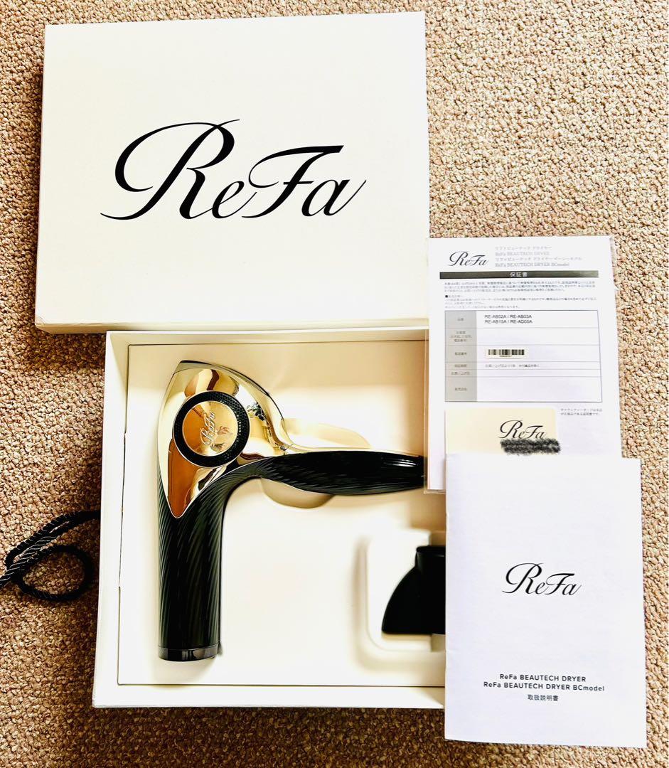 ReFa ビューテックドライヤー RE-AB03A ブラック 正規品】MTG ReFa