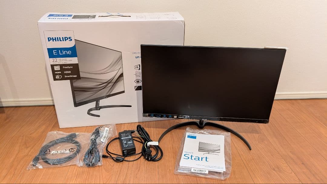 美品】フィリップス製モニター「221E9/11」（21.5インチ） - メルカリ