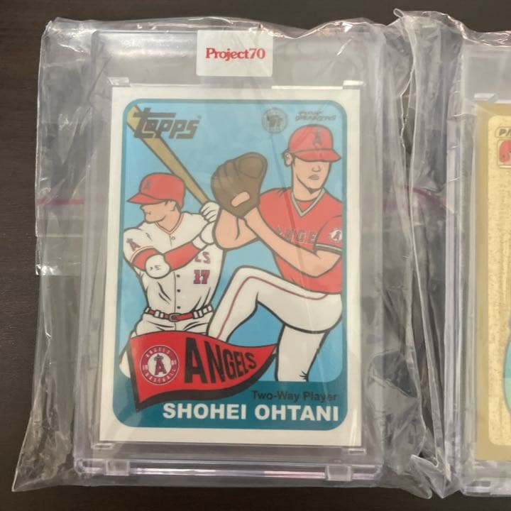 Project70 no.244 大谷翔平 二刀流イラスト