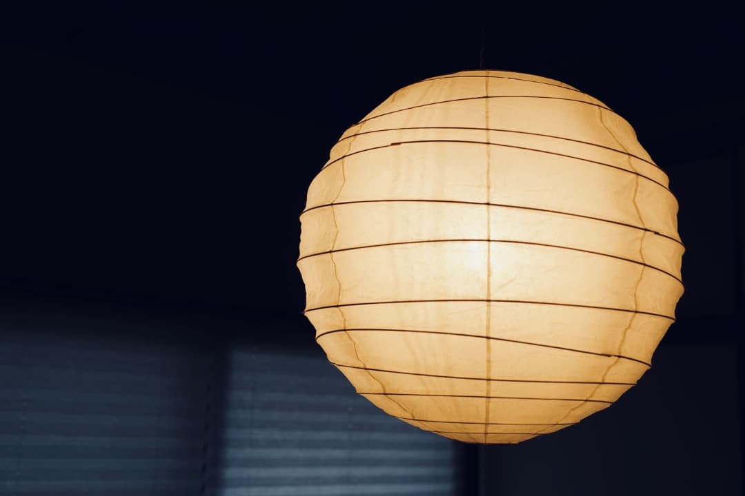 新品】イサム・ノグチ 「AKARI」／照明シェード／45D（LEDランプ付）