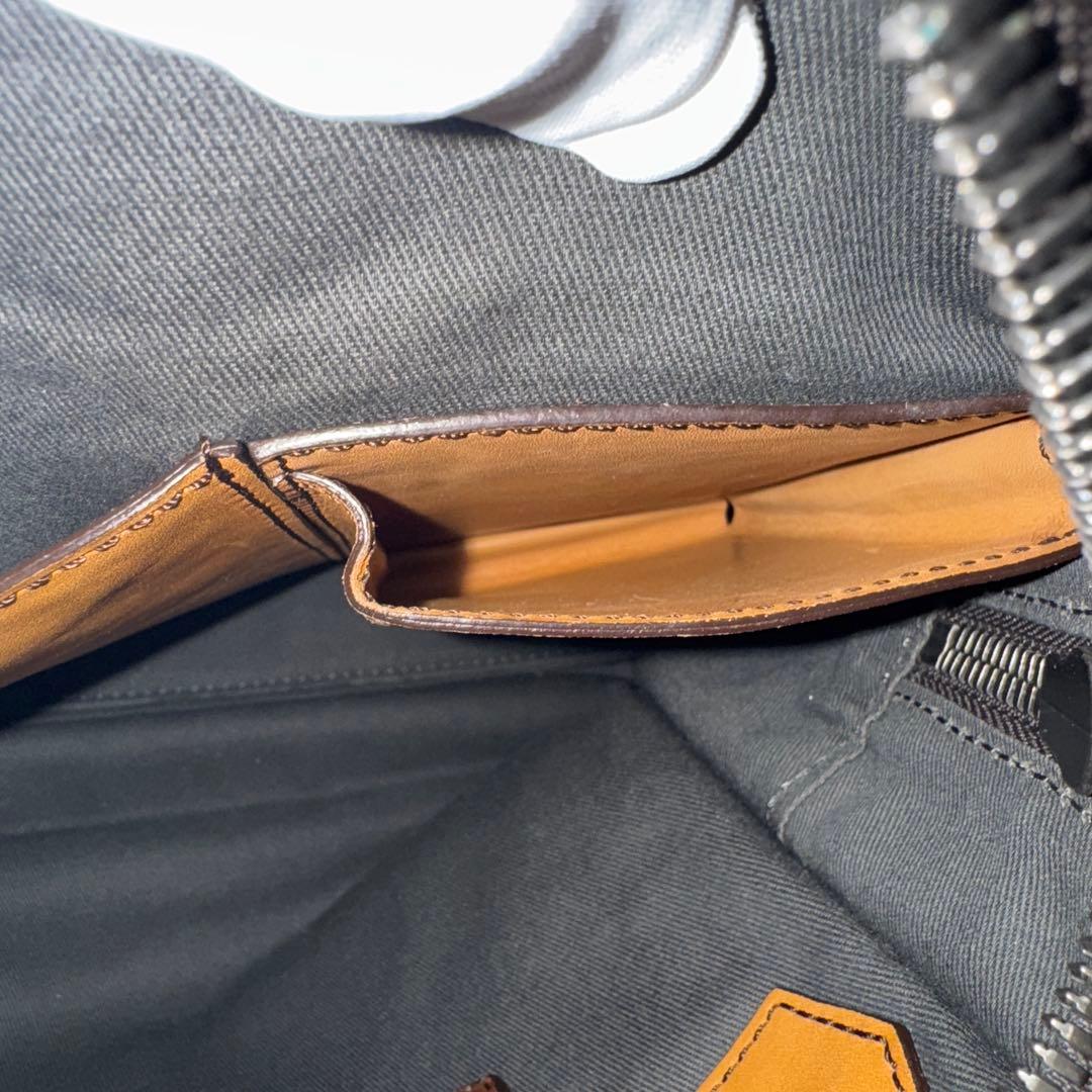 ベルルッティ(berluti)ブラウンレザー ビジネスバッグ