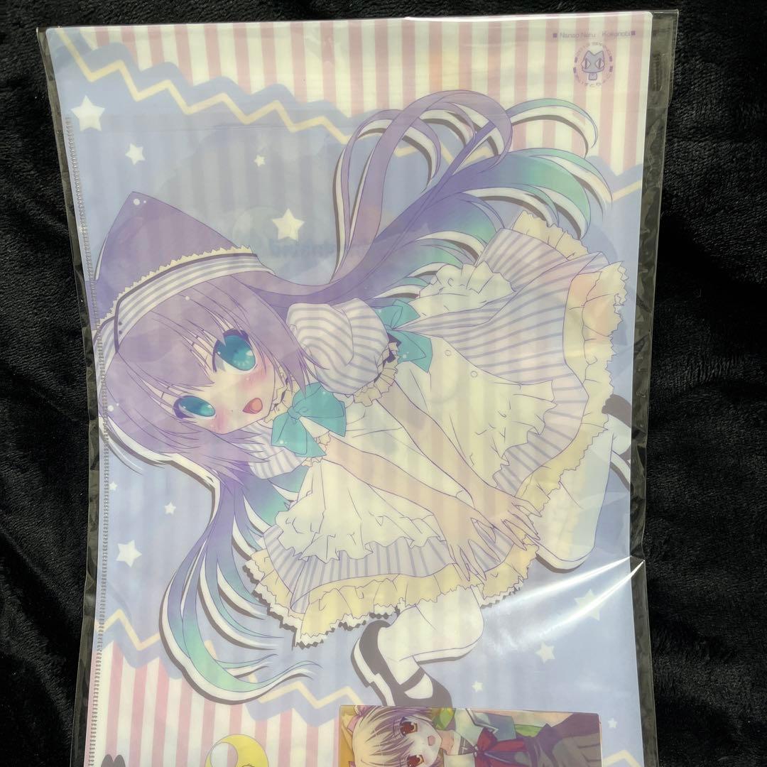 超希少品 A4ステッカーシート(七尾奈留＆九尾)あいすとちょこ＆ぽ