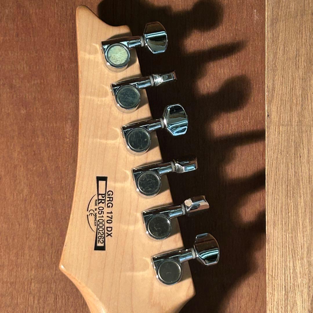 【美品】Ibanez GRG170DX エレキギター ブラック 初心者におすすめ