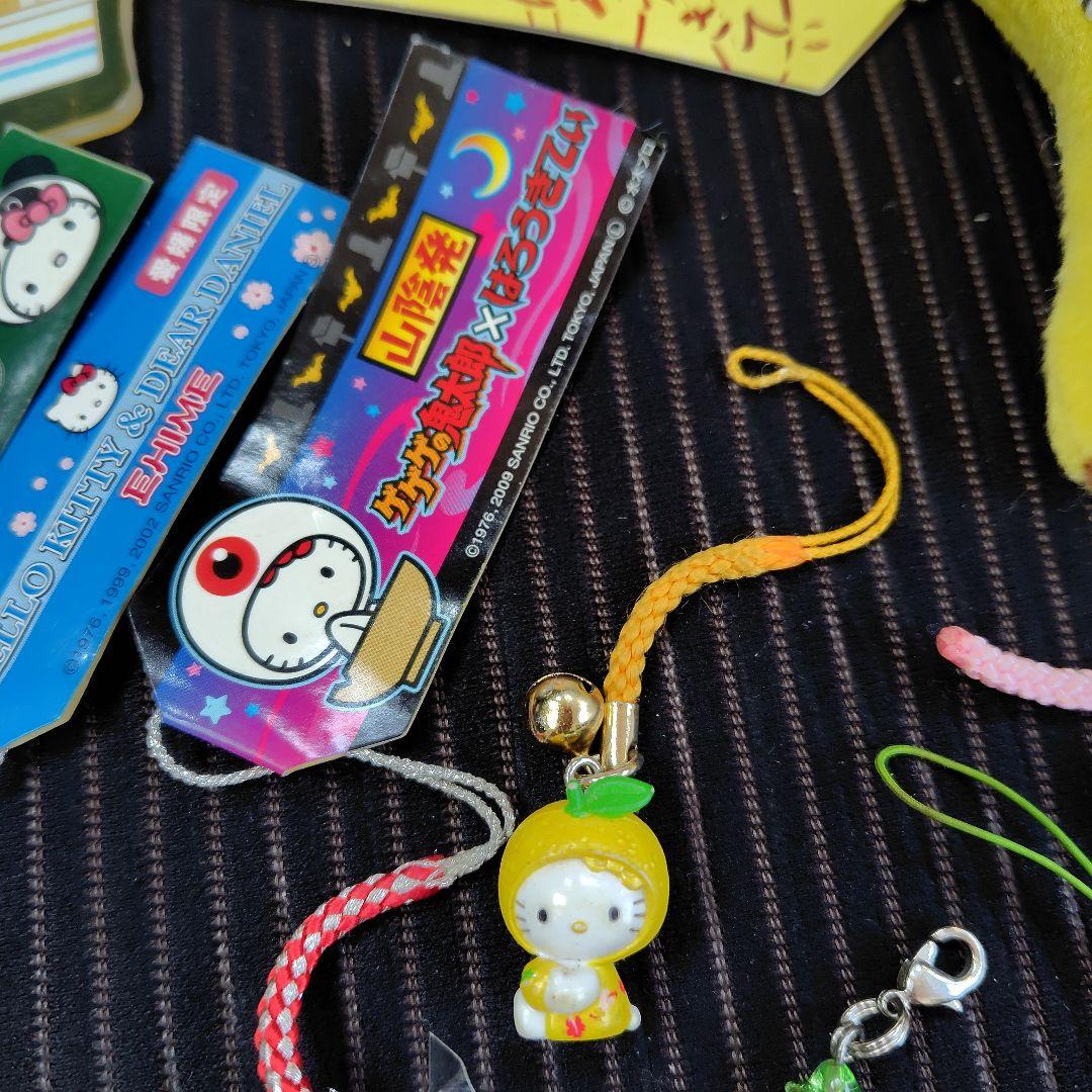 レア　希少　平成レトロ　キティストラップ　キューピーストラップ　ポケモンご当地