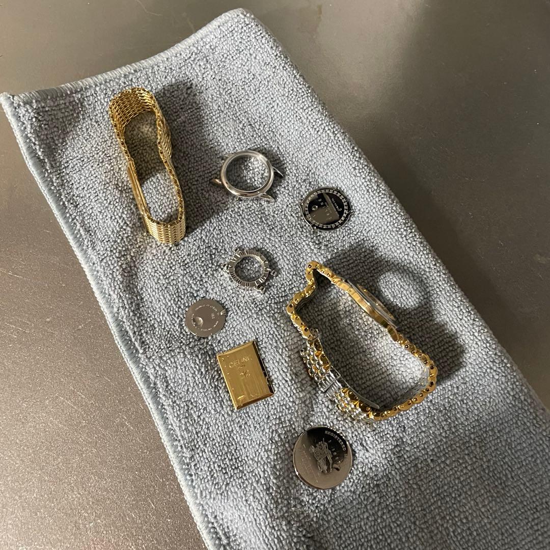 正規品【新品電池】BURBERRY 4200AG/動作品 コンビ ロゴモデル