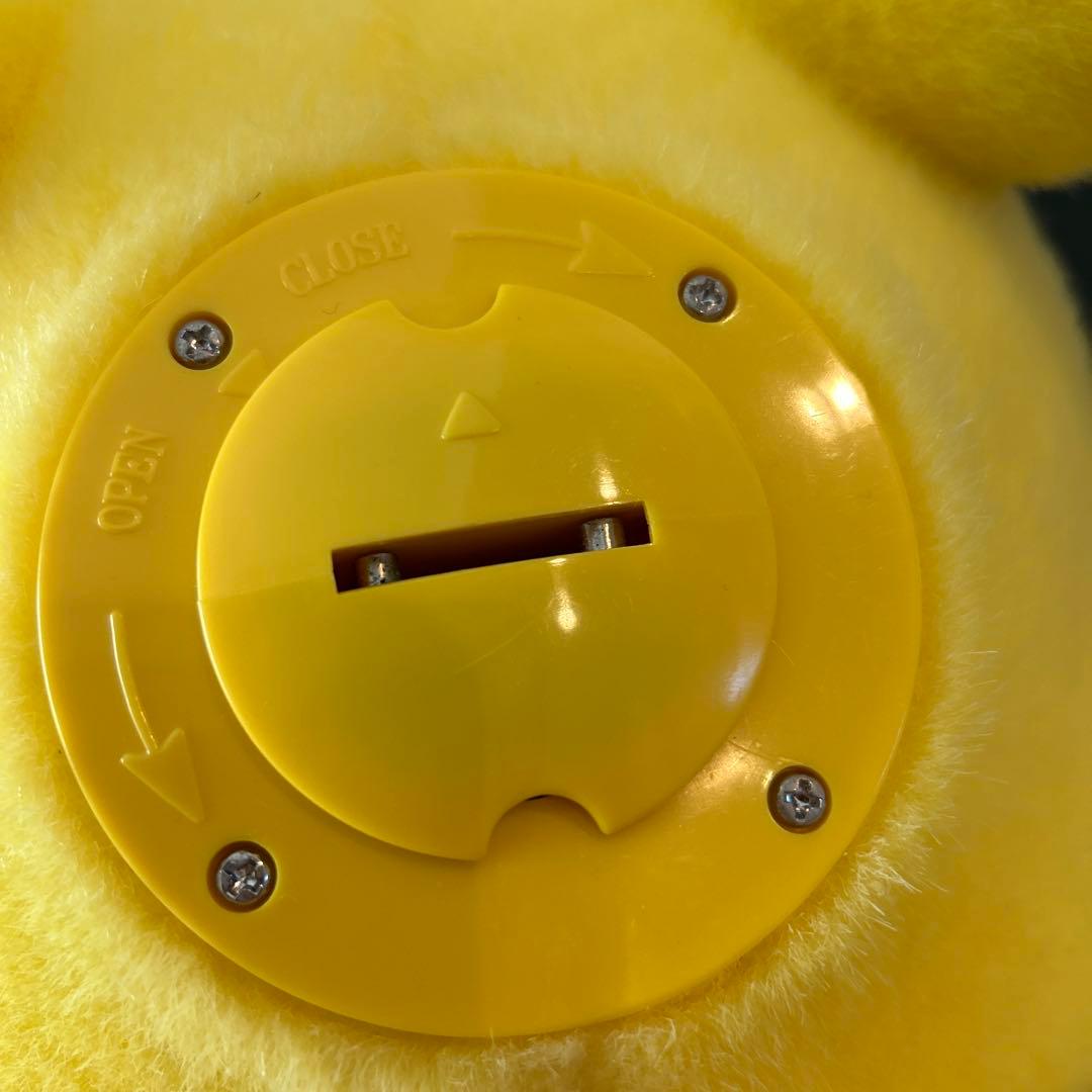 新品未開封希少ピカチュウ 等身大ぬいぐるみおしゃべり貯金箱