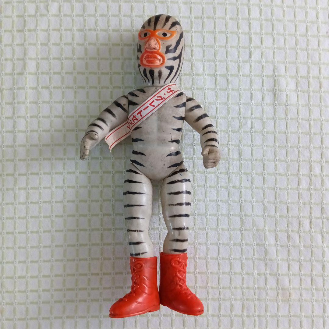 昭和レトロ 中嶋製作所 タイガーマスク ソフビ ゴルゴタクロス 他3体