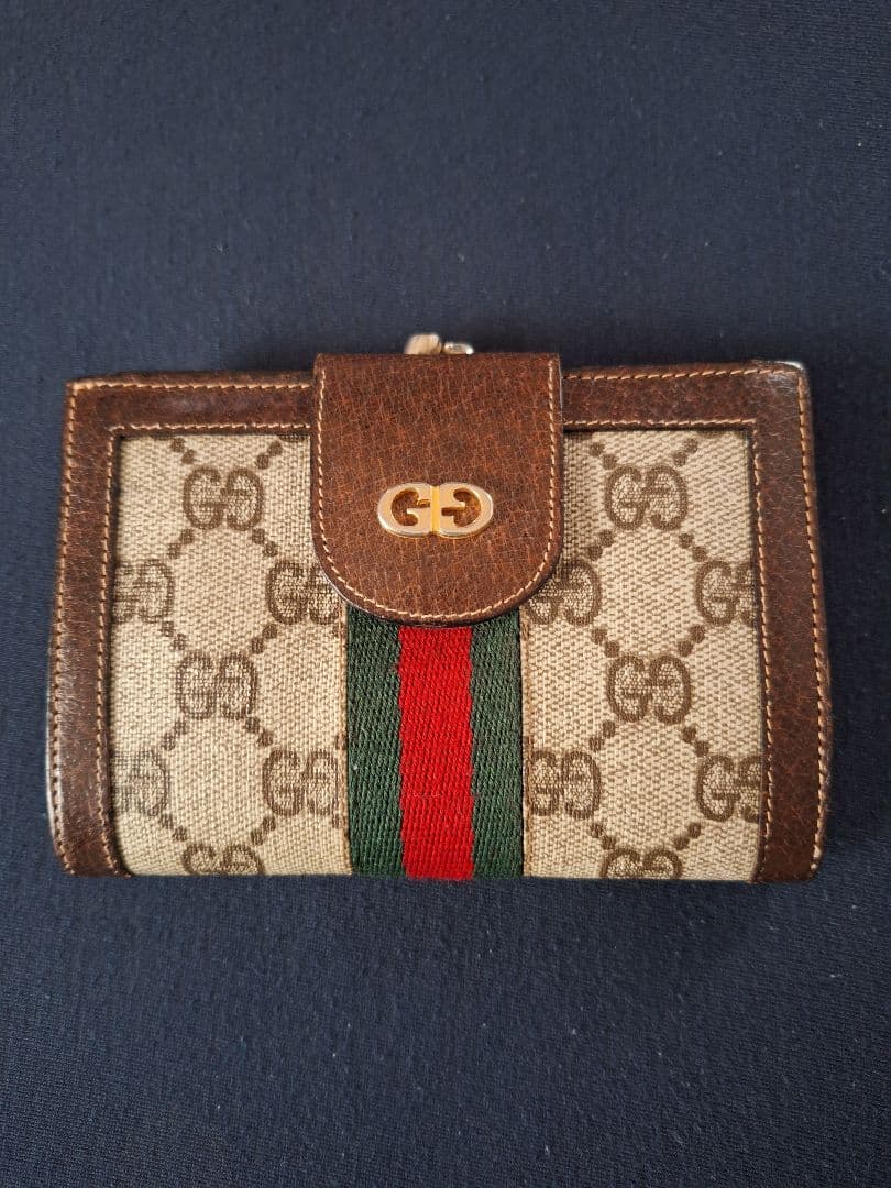 Gucci GGパターン 二つ折り財布