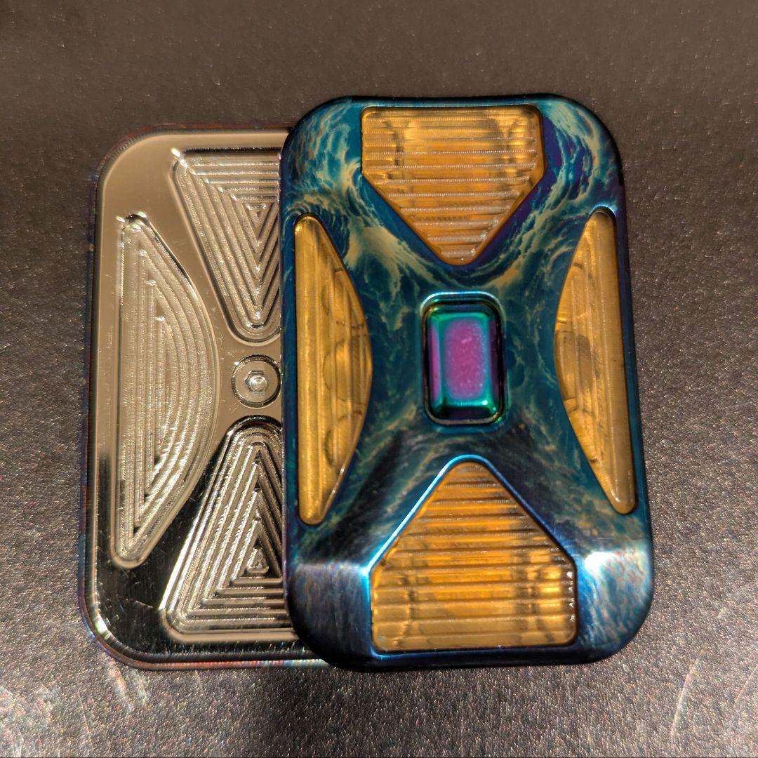 「正規品」ZD X5 音叉スライダー ストームチタン　フィジェットトイ　EDC