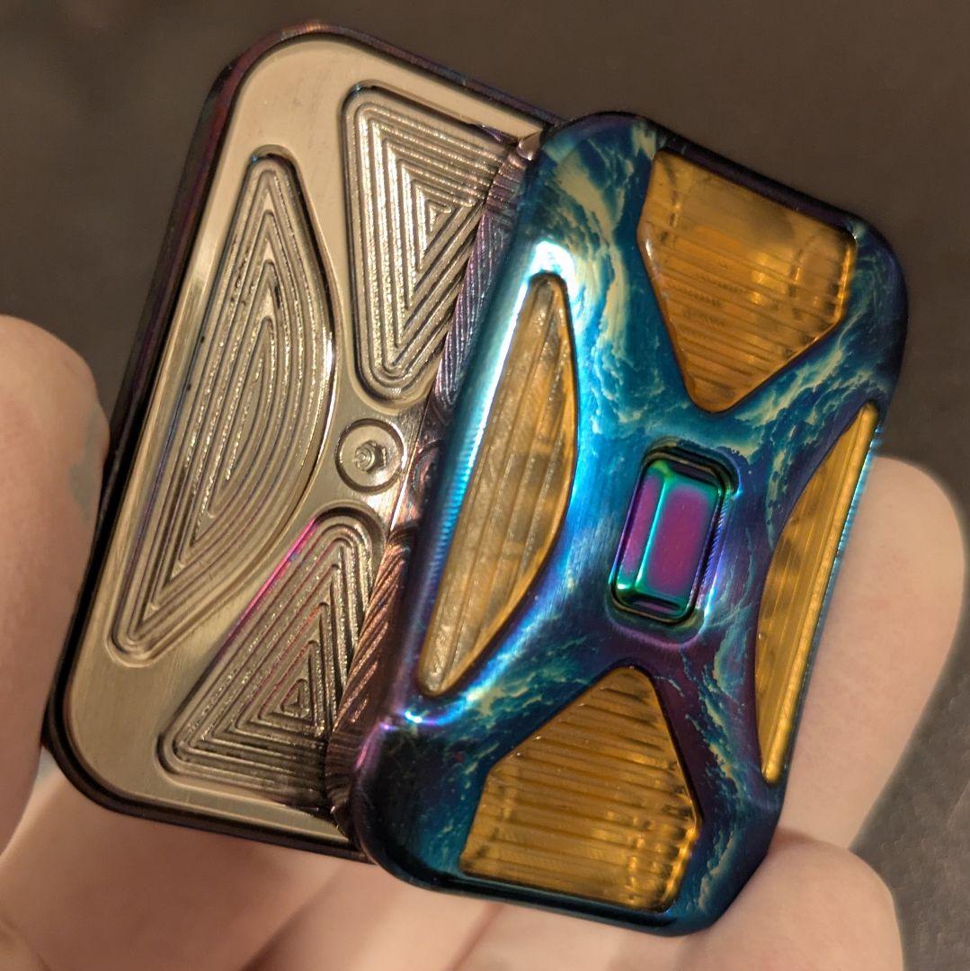 「正規品」ZD X5 音叉スライダー ストームチタン　フィジェットトイ　EDC